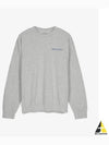 Racquet Club Logo Cotton Sweatshirt Grey - SPORTY & RICH - BALAAN 2