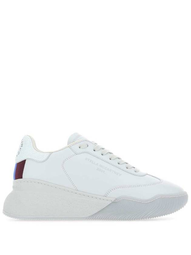 Loop Fox Leather Low Top Sneakers Gray - STELLA MCCARTNEY - BALAAN 2