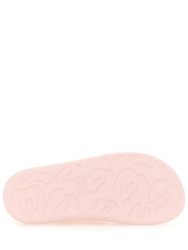 Logo Slippers Pink - ALEXANDER MCQUEEN - BALAAN 7