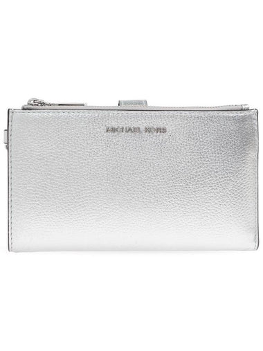 Michael Michael Kors Wallet Jet Set, Women's, Silver - MICHAEL KORS - BALAAN 1