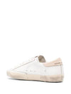 Superstar Brown Tab Classic Leather Low Top Sneakers White - GOLDEN GOOSE - BALAAN 4