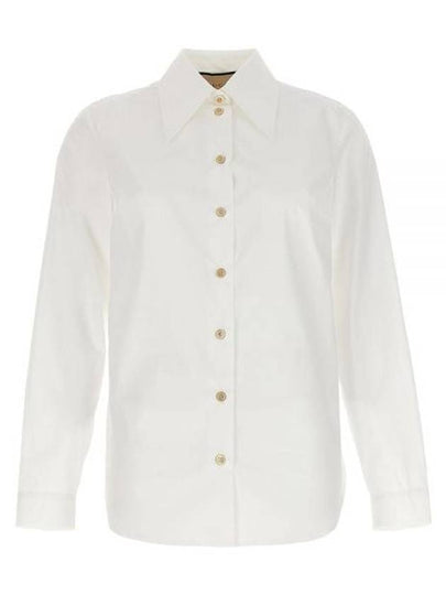 Cotton Shirt White - GUCCI - BALAAN 2