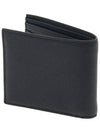 Vegan Biogreen Saffiano Billfold Half Wallet Black - VIVIENNE WESTWOOD - BALAAN 5