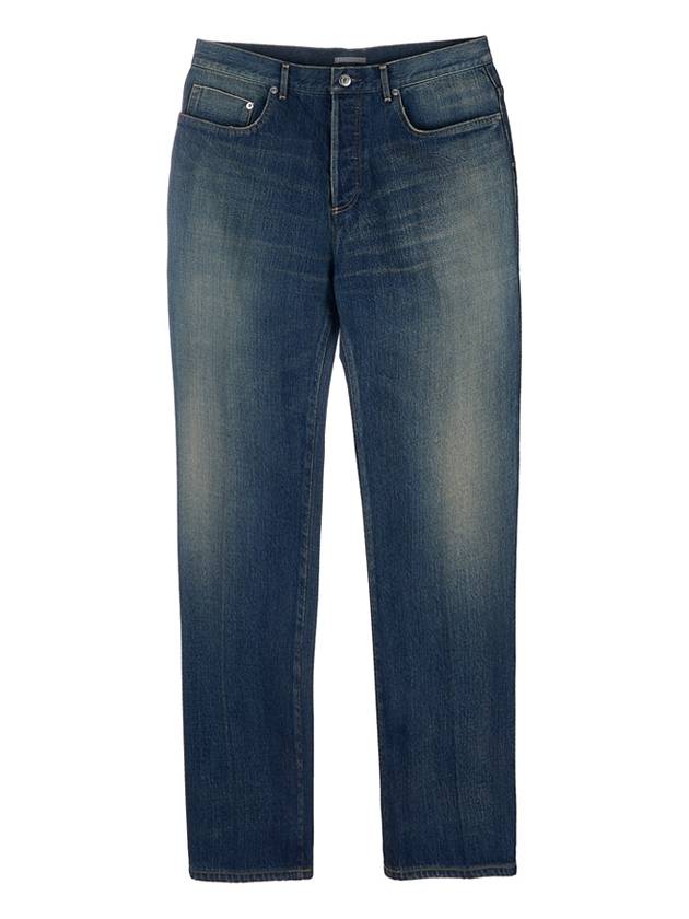 Homme Heritage Straight Jeans Blue - DIOR - BALAAN 11