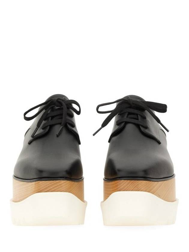 Wooden Platform Oxford Black - STELLA MCCARTNEY - BALAAN 6