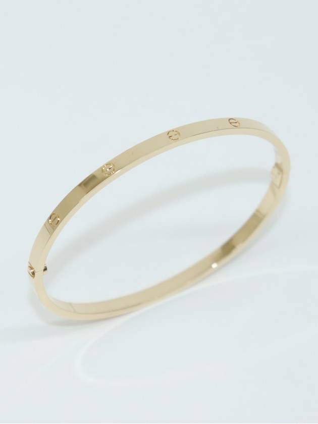 Brand new June 24 Hyundai Purchase Love Bracelet SM Yellow Gold No 19 Unisex B6047319 - CARTIER - BALAAN 7