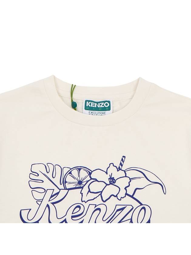 Kids short sleeve t shirt K60411 121 6A12A adult wearable - KENZO - BALAAN 3