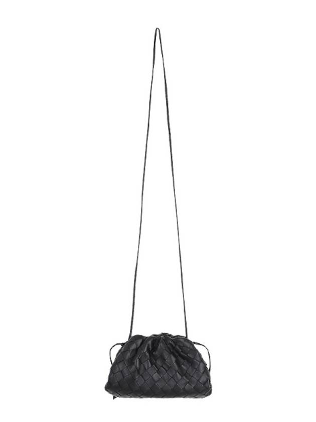 Intrecciato Mini Pouch Bag Black - BOTTEGA VENETA - BALAAN 6