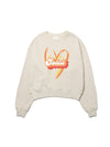 Brushed Options Soleil Patinted Heart Sweat Shirts GREIGE - LE SOLEIL MATINEE - BALAAN 2