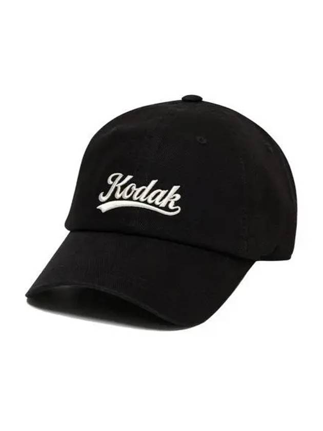 KODAK Lettering Relax Fit Ball Cap BLACK - KODO - BALAAN 1