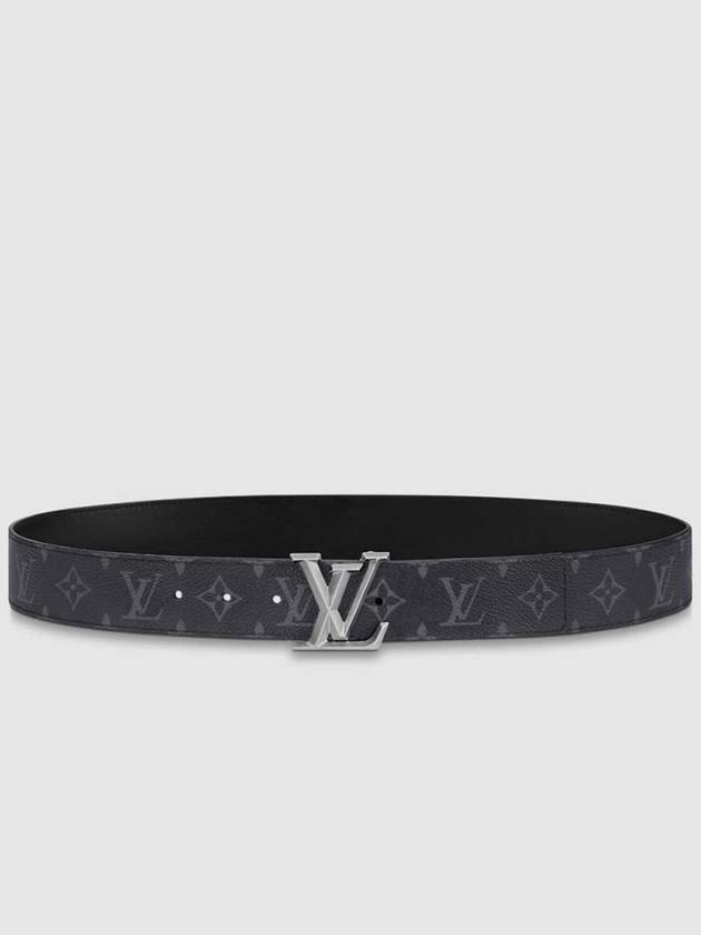 Men's LV Pyramide 40MM Leather Belt Black - LOUIS VUITTON - BALAAN.