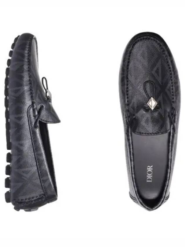 Motif Grain Leather Loafers Men - DIOR - BALAAN 1