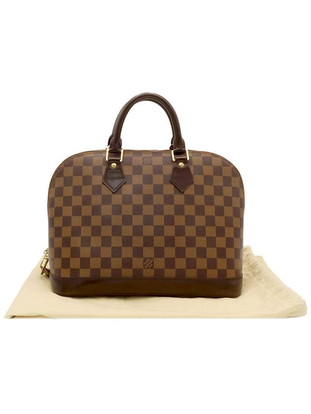 Damier Eben canvas Alma PM tote bag - LOUIS VUITTON - BALAAN 2