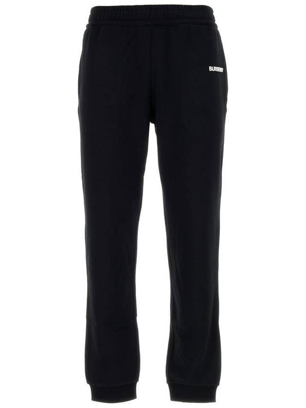 Addison French Terry Track Pants Black - BURBERRY - BALAAN 2