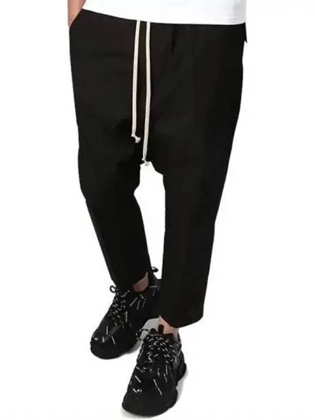 Drawstring cropped pants 270897 - RICK OWENS - BALAAN 1