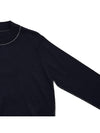 Work In Progress Wool Knit Top Navy - MAISON MARGIELA - BALAAN 5