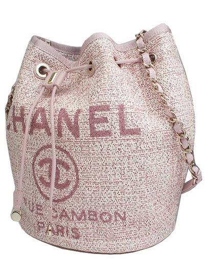 Pink Deauville Bucket Shoulder Bag No 26 - CHANEL - BALAAN 2