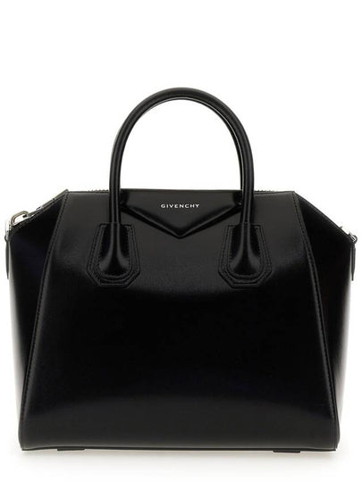 Antigona Leather Small Tote Bag Black - GIVENCHY - BALAAN 2