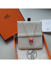 Pop-Ache H Pendant Rose Gold Necklace Rose Extreme - HERMES - BALAAN.