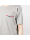 Thom Browne Pocket Striped Short Sleeve T Shirt MJS010A - TOM FORD - BALAAN 5