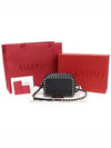 WW0B0809VSF Black Calfskin Rockstud Small Camera Crossbody Bag - VALENTINO - BALAAN 2