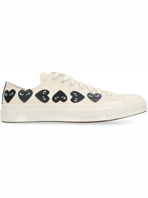 Heart Logo Chuck Taylor All Star Low Top Sneakers White - COMME DES GARCONS PLAY - BALAAN 3