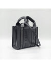 Woody Leather Mini Tote Bag Black - CHLOE - BALAAN 3