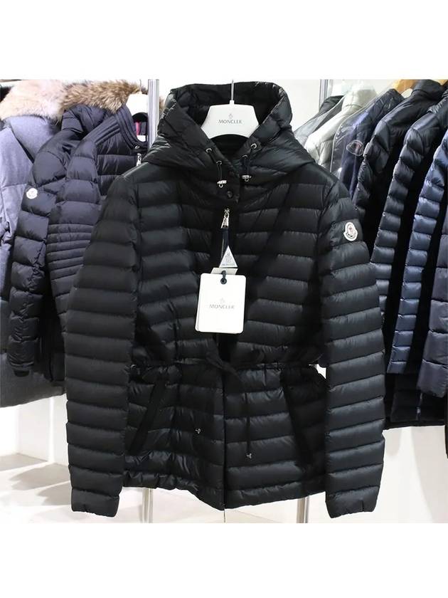 Raie Short Down Jacket Black - MONCLER - BALAAN 3