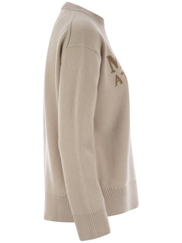 VERONICA - Wool and cashmere crew-neck sweater - S MAX MARA - BALAAN 3