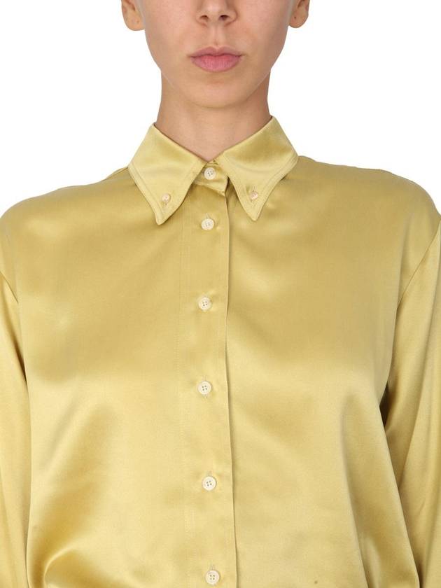 Alysi Satin Shirt - ALYSI - BALAAN 4