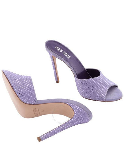 Paris Texas Ladies Light Amethyst Hollywood 75 Mules, Brand Size 38 ( US Size 8 ) - PARIS TEXAS - BALAAN 2