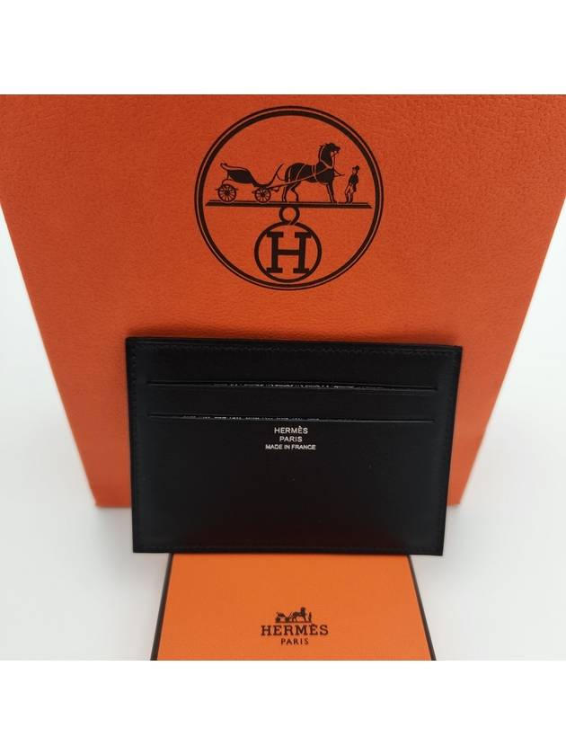 Citizen Twill Card Wallet Noir - HERMES - BALAAN 6