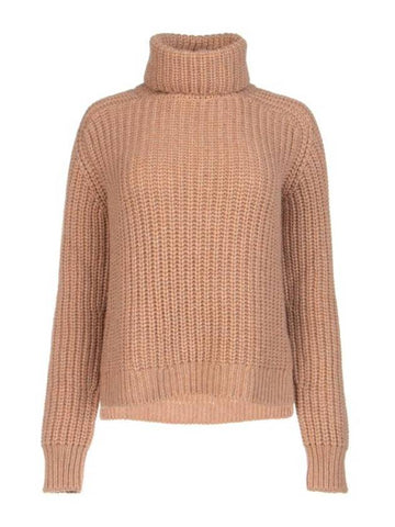 Cashmere Turtleneck Beige - LORO PIANA - BALAAN 1