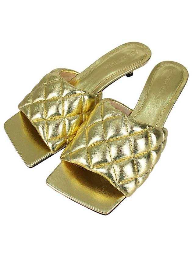 Padded Mule Gold - BOTTEGA VENETA - BALAAN 2