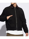 Classic Cotton Bomber Jacket Black - LOEWE - BALAAN 4