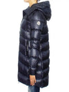 Suyen Down Long Padding Navy - MONCLER - BALAAN 8