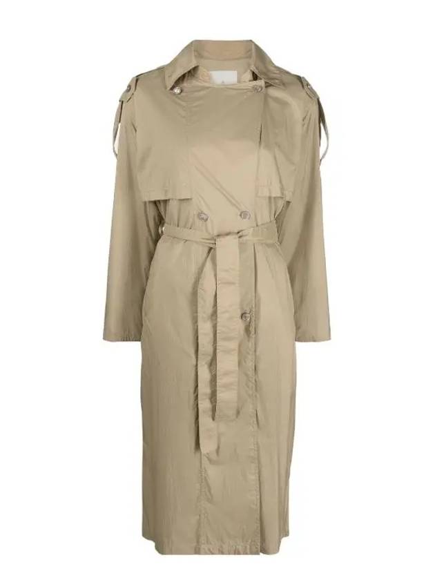 Deva Nylon Trench Coat Sand Beige - MONCLER - BALAAN 2