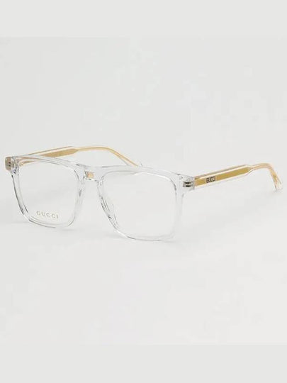 Glasses frame GG0561ON 005 transparent horn rim square - GUCCI - BALAAN 2