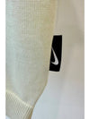 Swoosh Knit Vest Ivory - NIKE - BALAAN 4