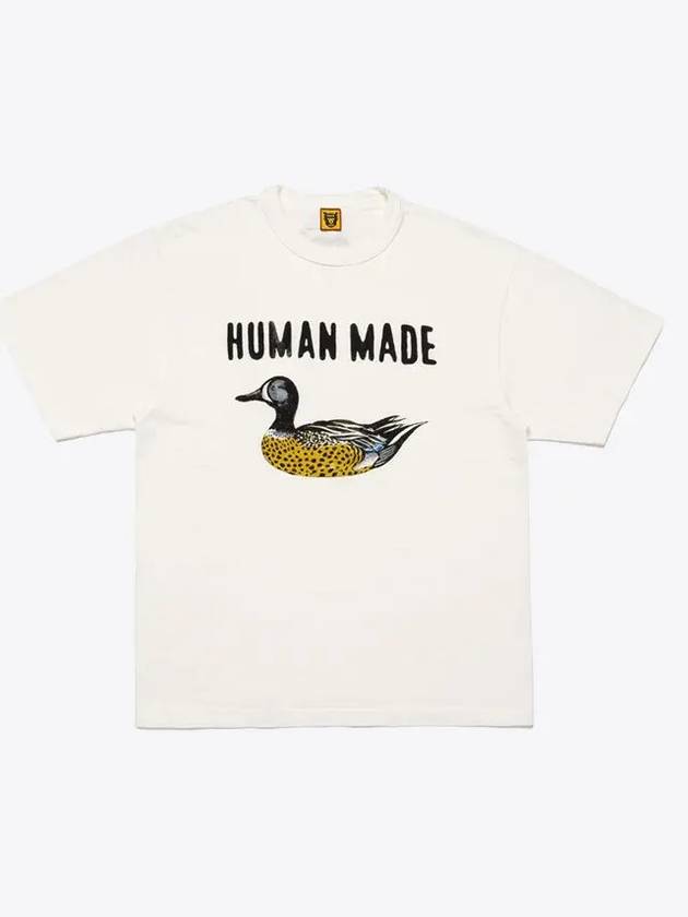 Graphic Short Sleeve T Shirt 18 White HM28TE022 - HUMAN MADE - BALAAN 1