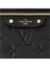 Mini Monogram Empreinte Leather Bum Bag Black - LOUIS VUITTON - BALAAN 5