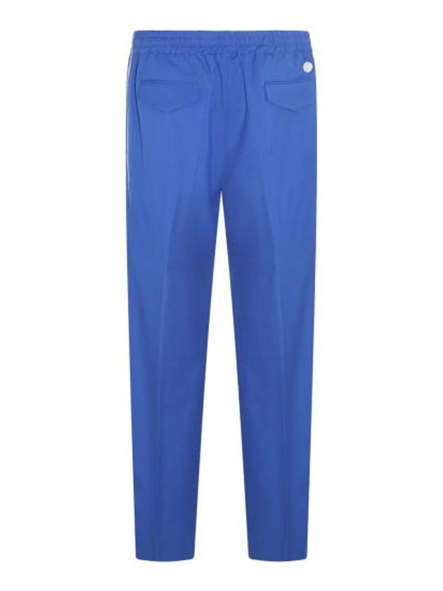 Interlocking G Wool Mohair Track Pants Blue - GUCCI - BALAAN 3