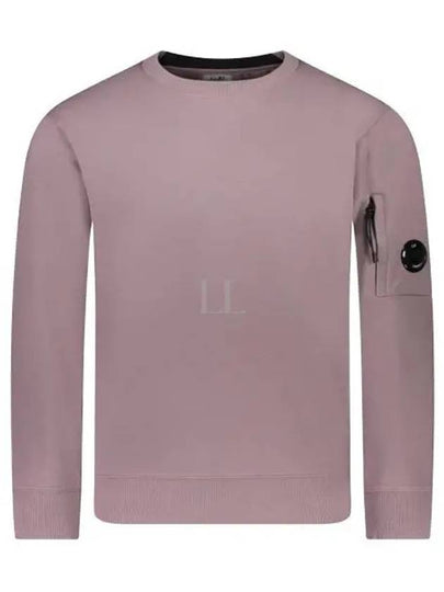 Diagonal Raised Fleece Lens Sweatshirt Purple - CP COMPANY - BALAAN 2