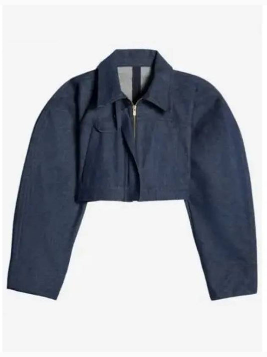 La Veste Nimes Meio Copp Jeans Jacket Navy - JACQUEMUS - BALAAN 2