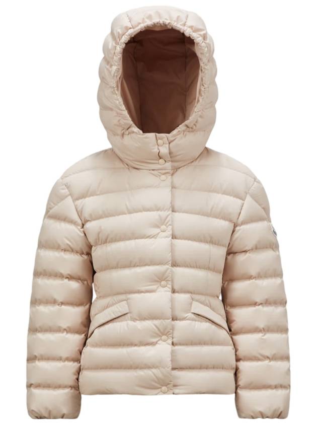 Kids Egisto Hooded Padding Beige - MONCLER - BALAAN 1