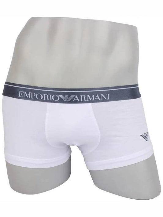 Men's Logo Cotton Briefs White - EMPORIO ARMANI - BALAAN 2