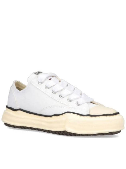 23FW Peterson OG sole canvas low-top sneakers A09FW733 WHITE - MIHARA YASUHIRO - BALAAN 2