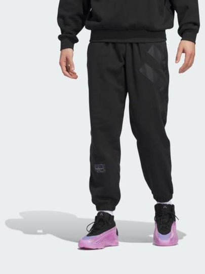 Anthony Edwards 1 Track Pants Black - ADIDAS - BALAAN 2