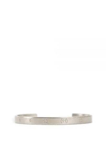 Number Slim Curve Bracelet Silver - MAISON MARGIELA - BALAAN 2