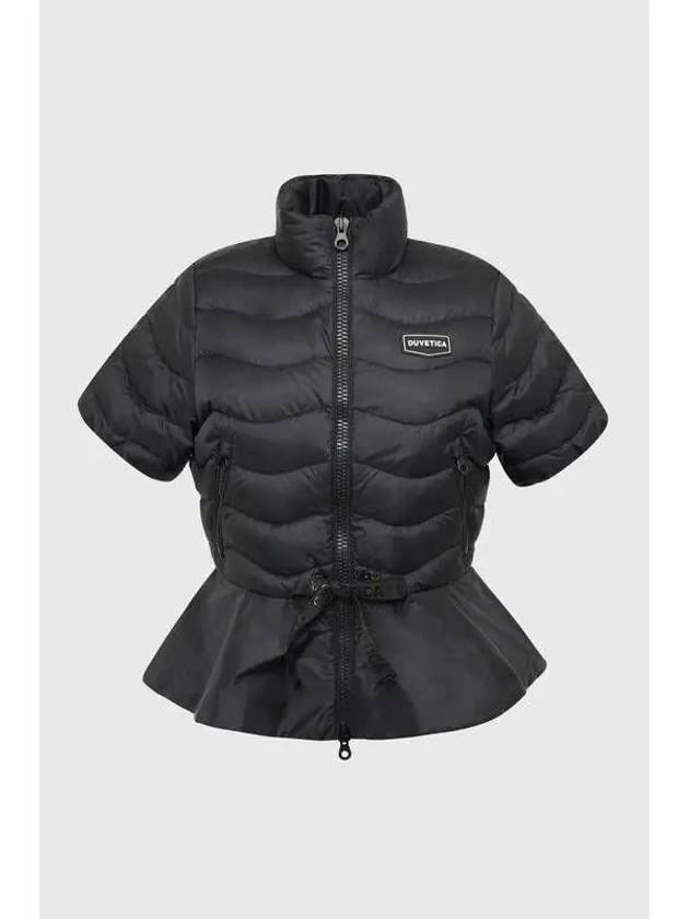 Samilia New BlackWomen s Outerwear Black - DUVETICA - BALAAN 1